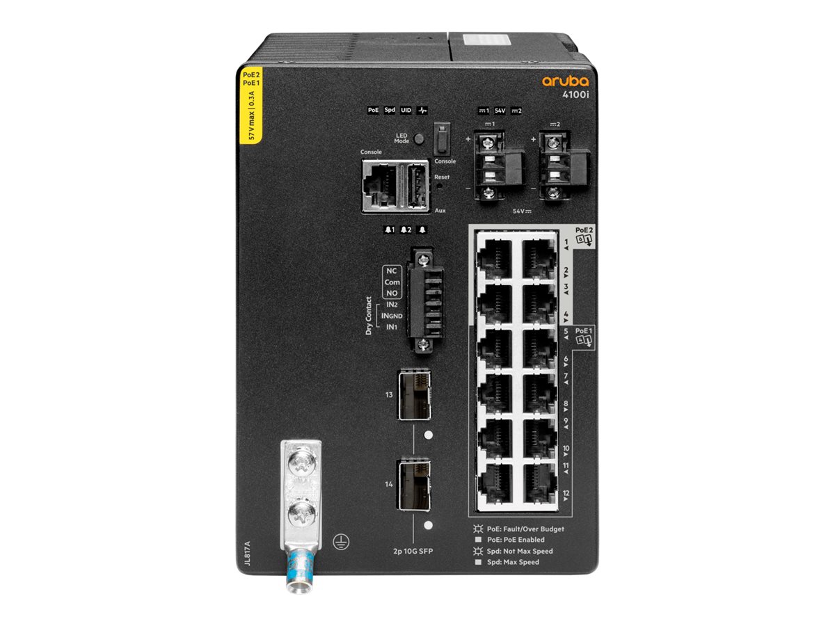 HPE Aruba Networking 4100i - Switch - 12 Anschlüsse