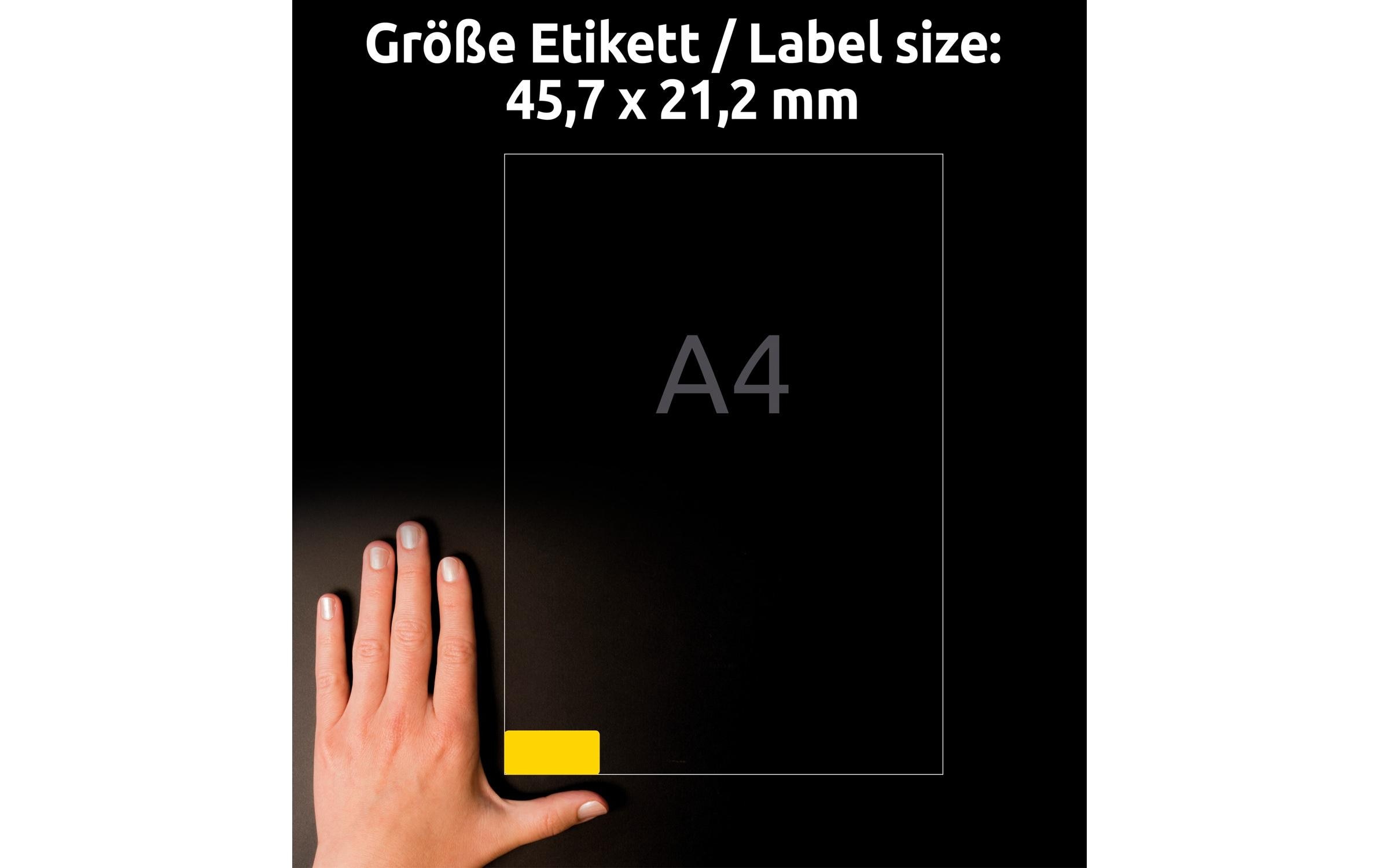 Avery L6041 - Etiketten - 960 Stck. - 21.2 x 45.7 mm