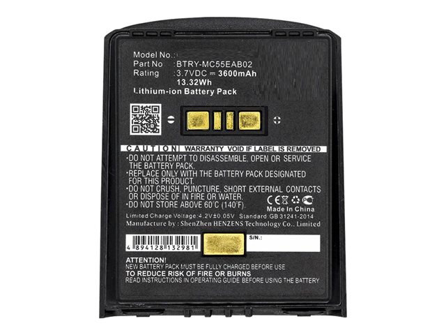 CoreParts - Handheld-Akku - Li-Ion - 3600 mAh - 13.3 Wh