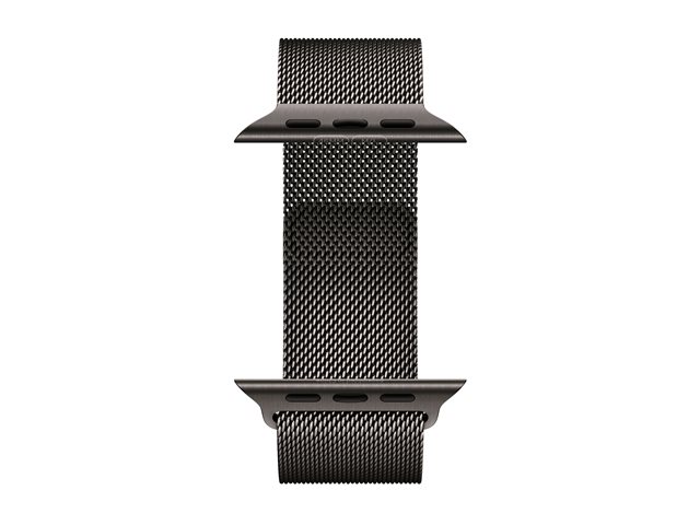 Apple Watch Series 10 GPS + Cellular 46mm Slate Titanium Case mit Slate Milanese Band - M/L (MWYW3QF/A)