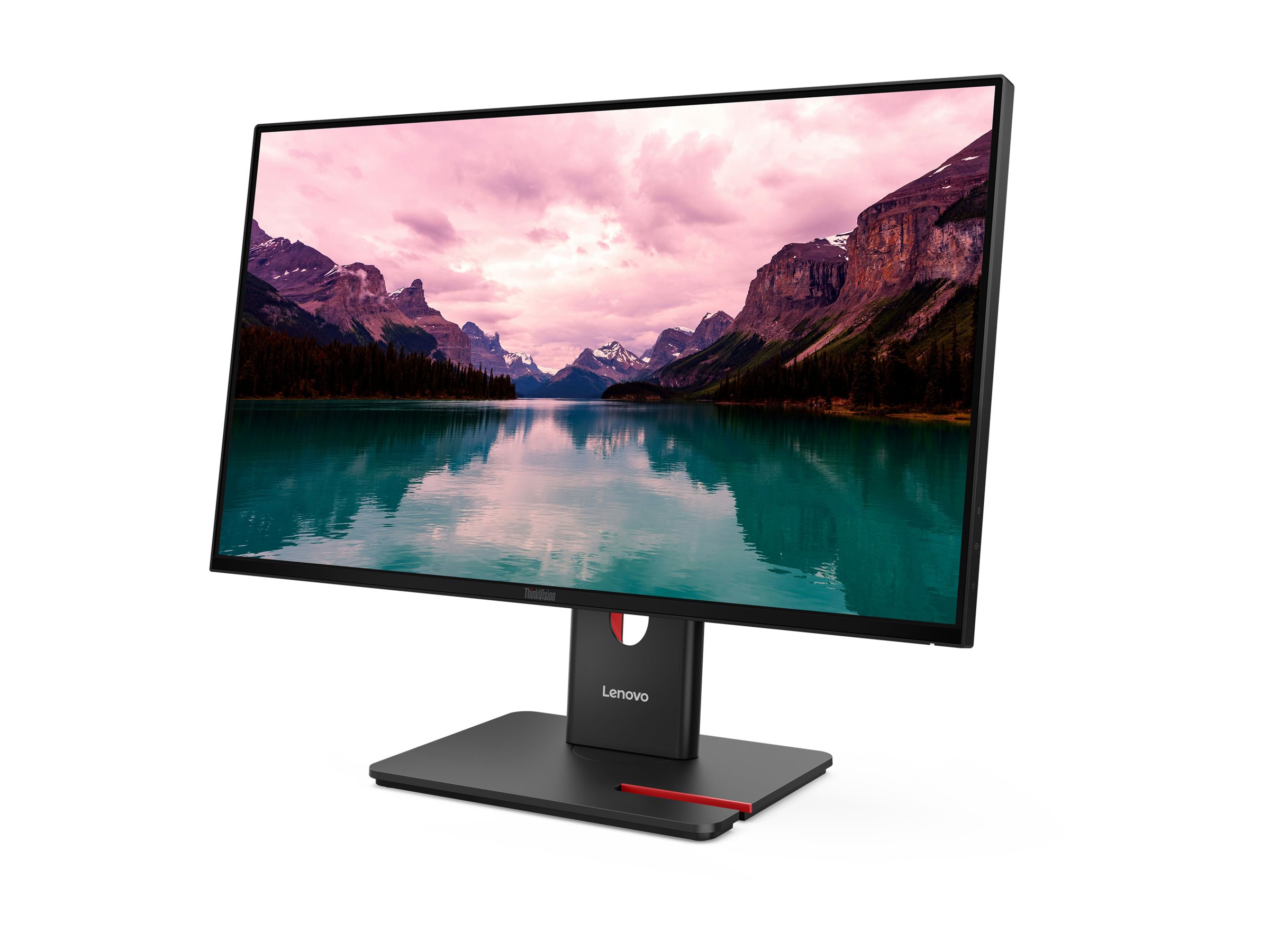 Lenovo ThinkVision T24-40 - LED-Monitor - 61 cm (24") (23.8" sichtbar) - 1920 x 1080 Full HD (1080p) @ 120 Hz - IPS - 250 cd/m² - 1500:1 - 4 ms - HDMI, VGA, DisplayPort - Raven Black
