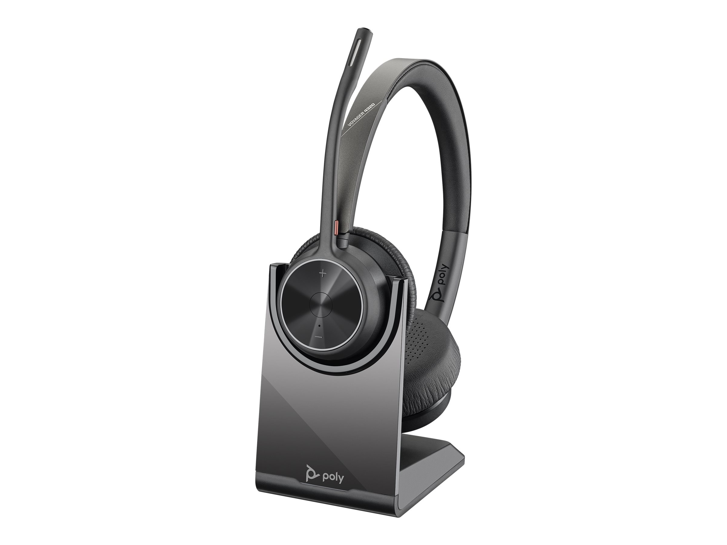 Poly Voyager 4300 UC Series 4320 - Headset - On-Ear - Bluetooth - kabellos - USB-A - Geräuschisolierung - Zoom Certified