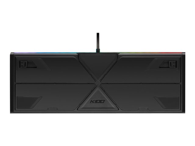 CORSAIR Gaming K100 RGB - Tastatur - Deutsch - Aluminium schwarz eloxiert (gebürstet) Eingabegerät