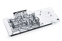Alphacool 11971 - Flüssigkeitskühlung - Grau - Transparent - Eisblock Aurora Acryl GPX-A Radeon RX 6800XT/6900XT Gaming OC mit Backplate