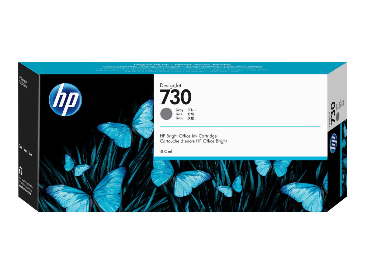 HP 730 - mit hoher Kapazität - Grau - original - DesignJet - Tintenpatrone