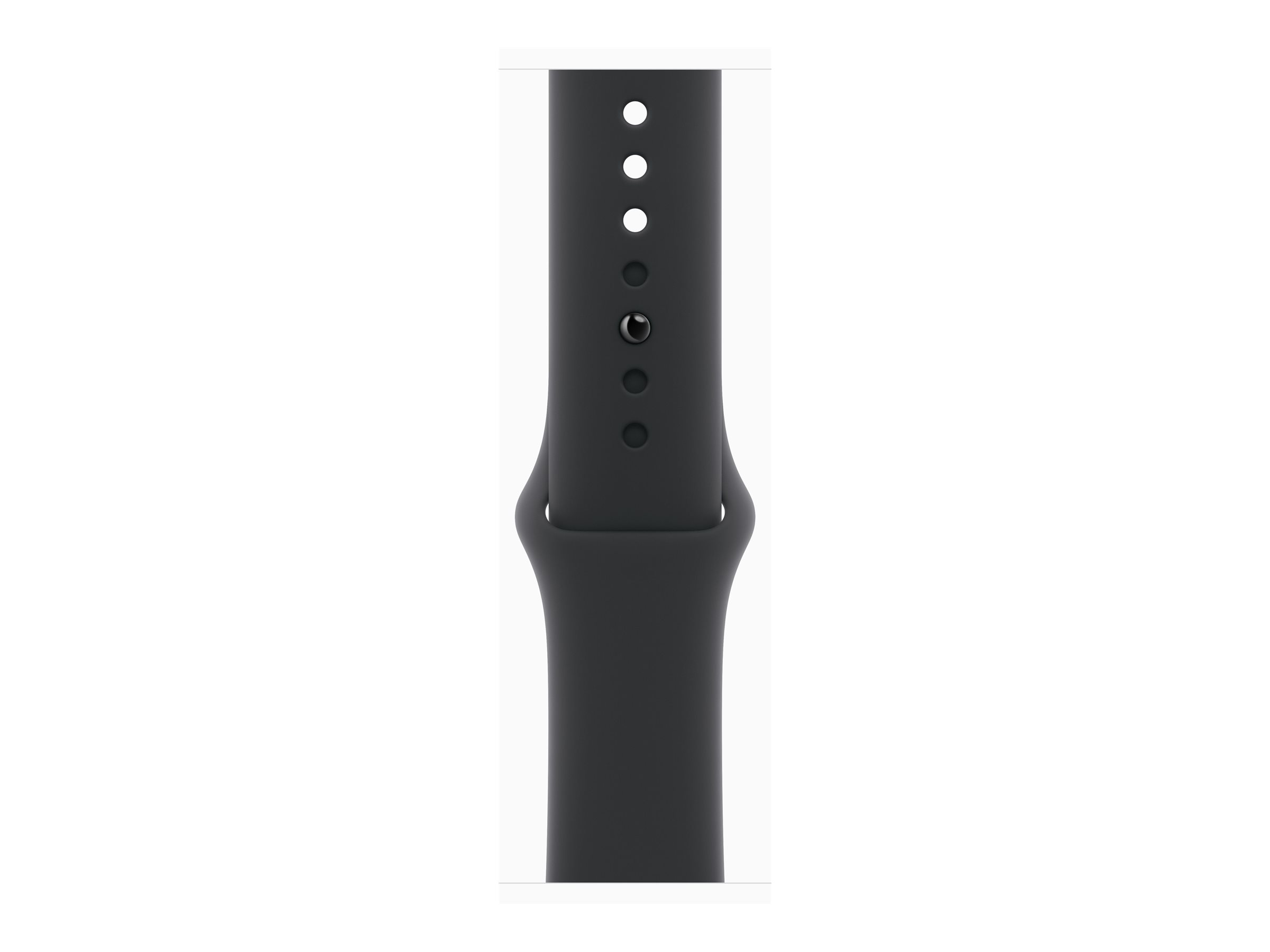 Apple Watch Series 10 GPS 46mm Jet Black Aluminium Case mit Black Sport Band - M/L (MWWQ3QF/A)