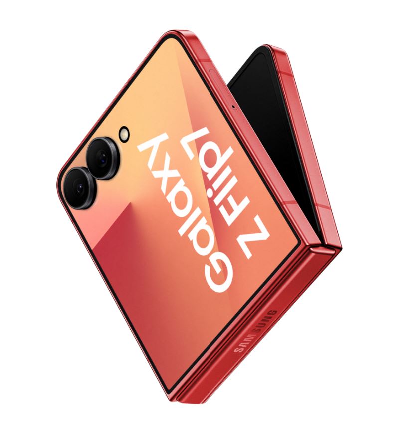 Samsung Galaxy Z Flip7 - Coral Red - 5G Smartphone - 512 GB - GSM
