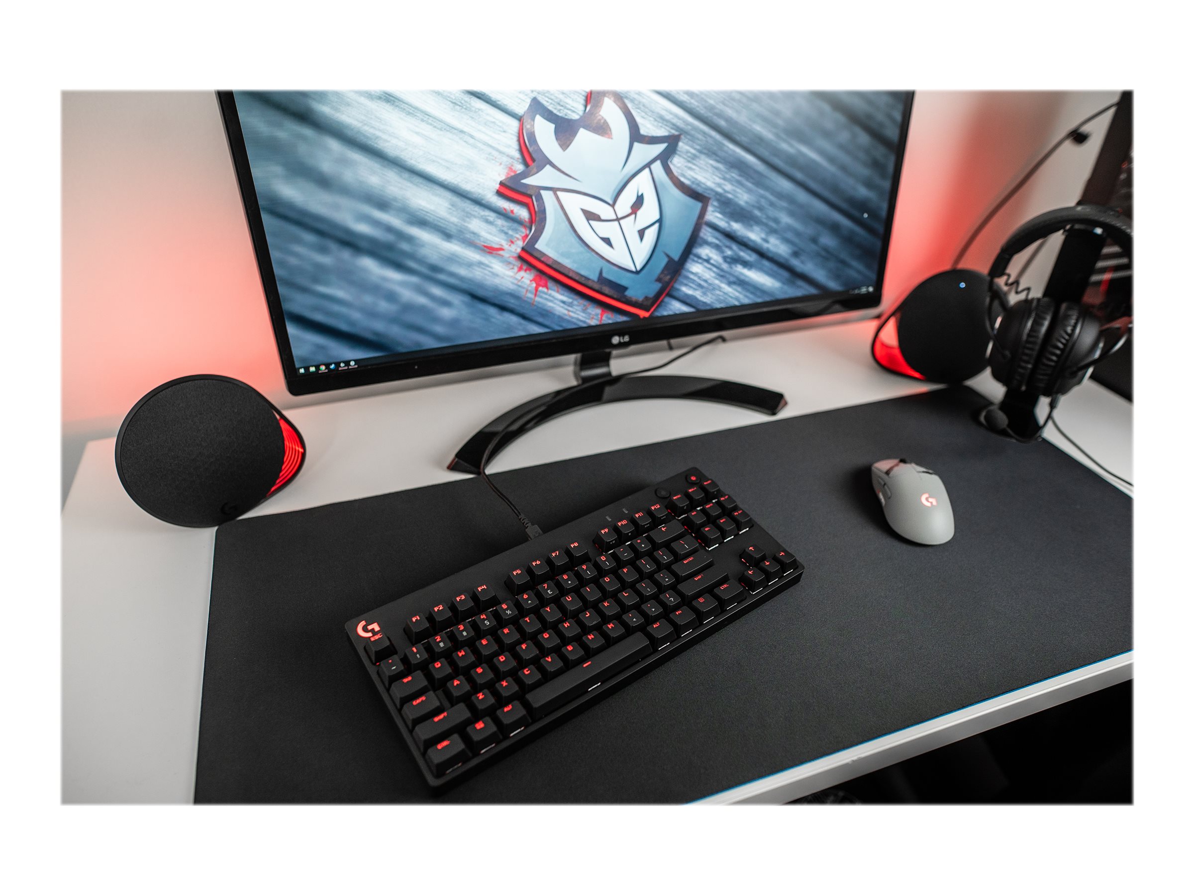 Logitech G Pro Mechanical Gaming Keyboard - Tastatur - Pan Nordisch - Schwarz Eingabegerät