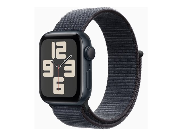Apple Watch SE GPS 40mm Midnight Aluminium Case mit Ink Sport Band (MXEA3QF/A)