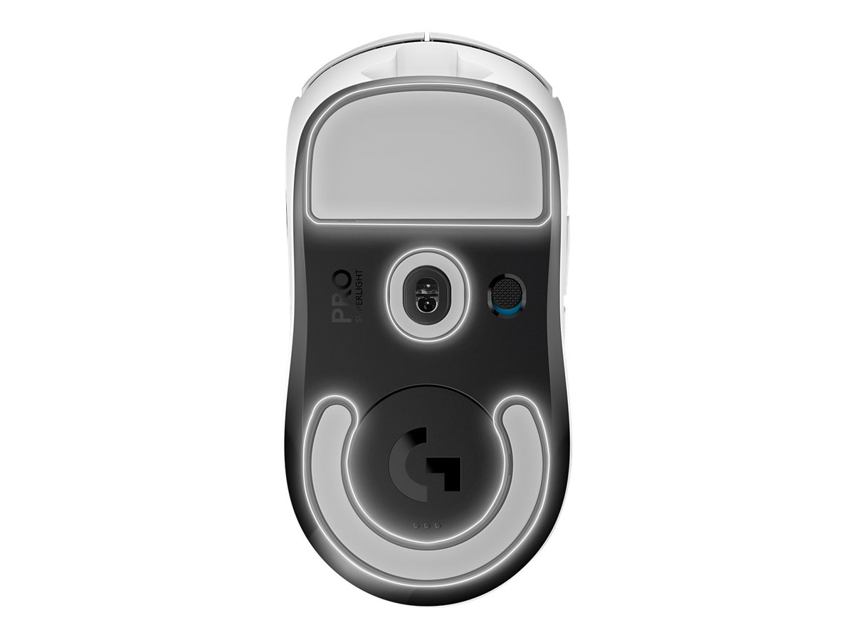 Logitech PRO X SUPERLIGHT Wireless Gaming Mouse - Maus - 2.4 GHz - weiß