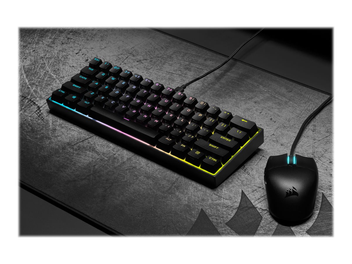 CORSAIR Gaming K65 RGB MINI 60% - Tastatur - Deutsch Eingabegerät