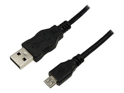 LogiLink - USB-Kabel - USB (M) zu Micro-USB Typ B (M) - USB 2.0 - 1.8 m - Schwarz