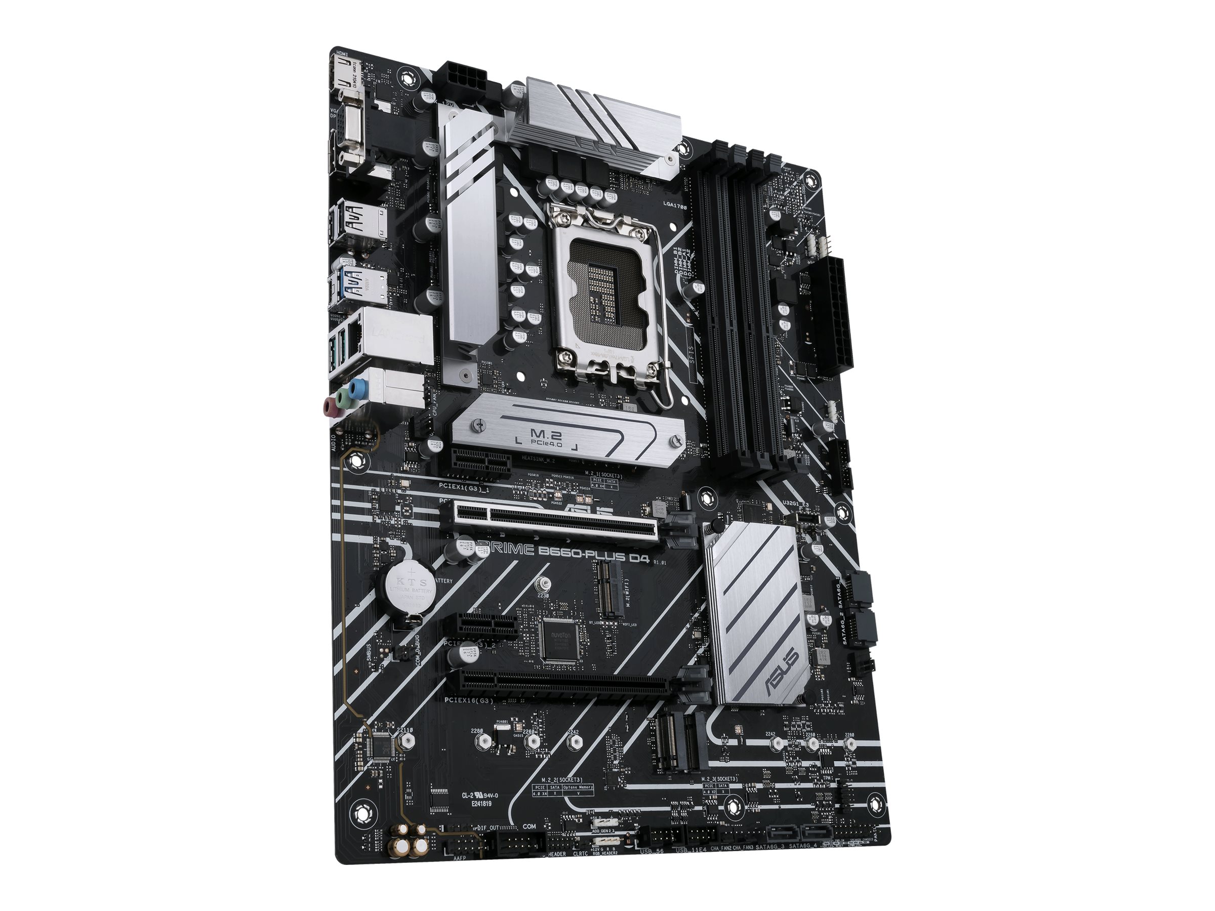 ASUS PRIME B660-PLUS D4 - Motherboard - ATX - LGA1700-Sockel - B660