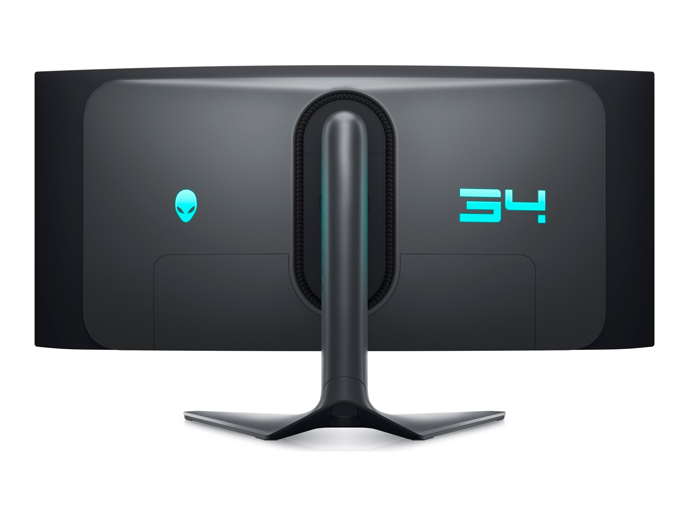 Alienware 34 Gaming Monitor AW3423DWF - OLED-Monitor - Gaming - gebogen - 86.82 cm (34.18") - 3440 x 1440 UWQHD @ 165 Hz - 1000 cd/m² - 1000000:1 - DisplayHDR 400 True Black - 0.1 ms - HDMI, 2xDisplayPort - Dark Side of the Moon