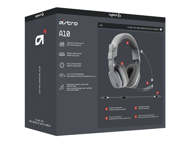 ASTRO Gaming A10 Gen 2 - Headset - 3
5 mm Stecker