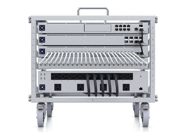 Ubiquiti UniFi - mobiles Regal - werkzeugfrei - 6U