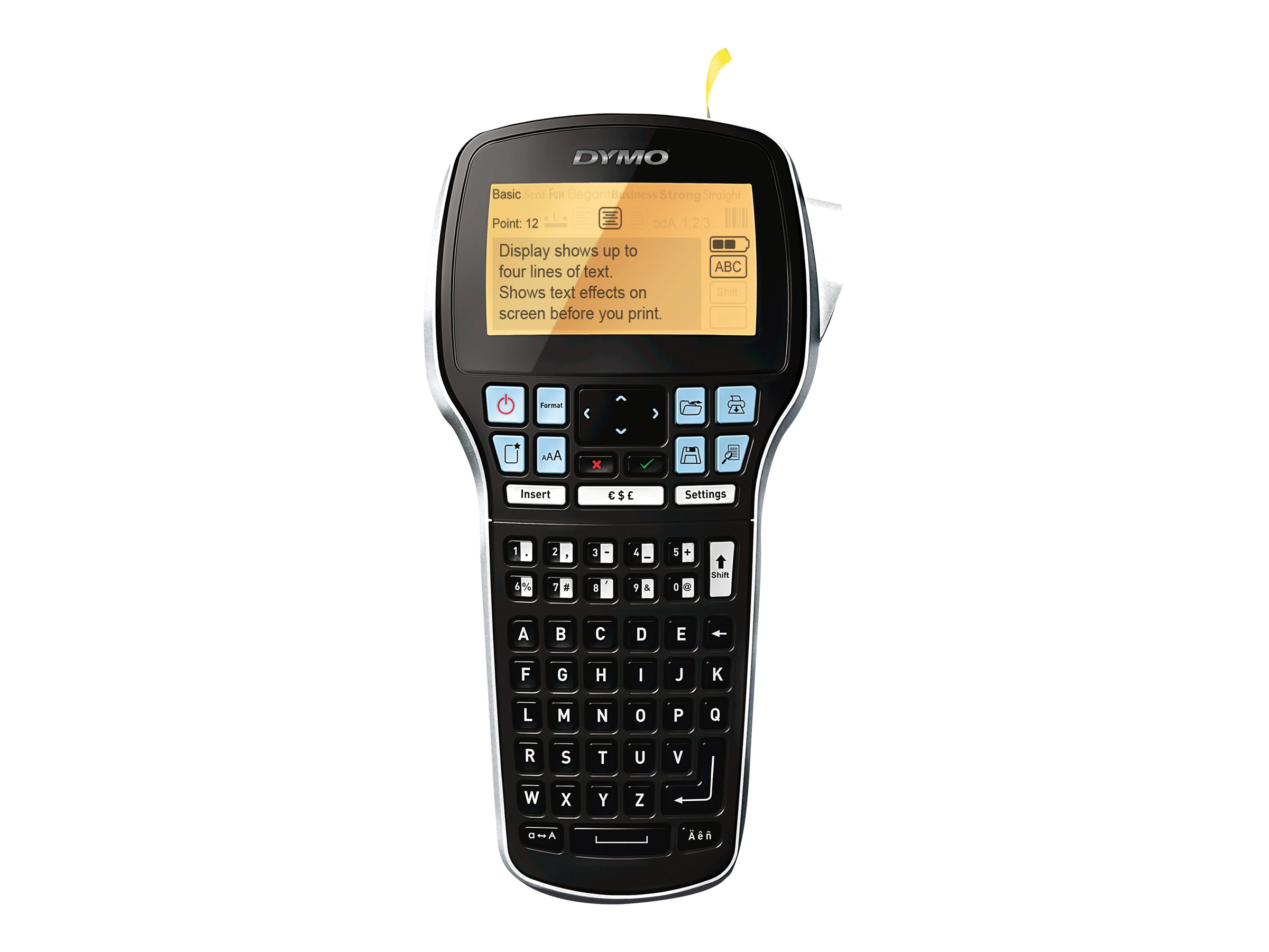 DYMO LabelMANAGER 420P - Beschriftungsgerät - s/w - Thermotransfer