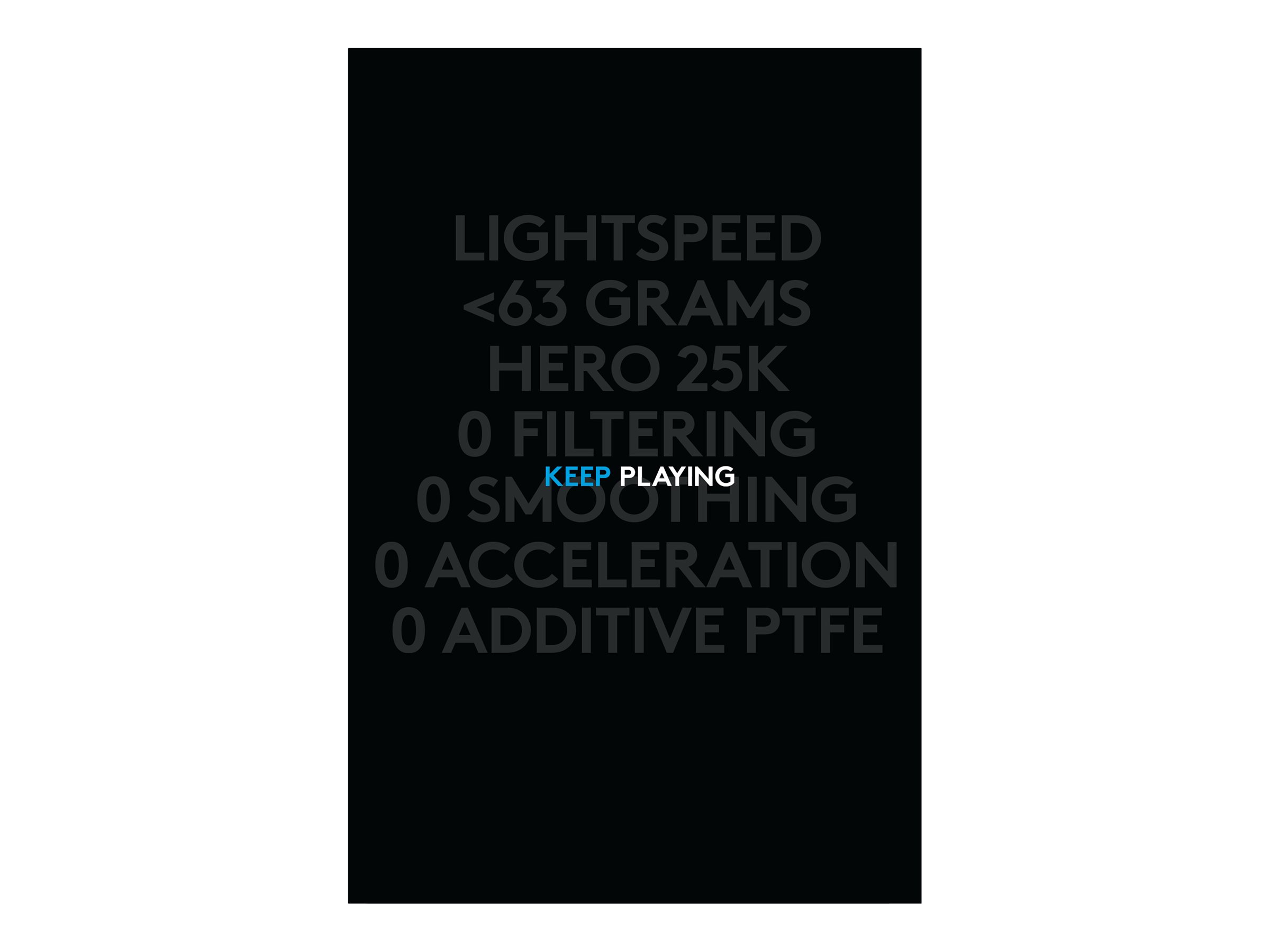 Logitech G PRO X SUPERLIGHT - Gaming - Maus - 2.4 GHz - Magenta