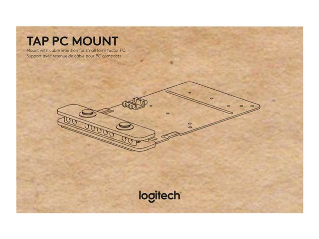 Logitech Tap PC Mount - Montagekit für Videokonferenz-Controller