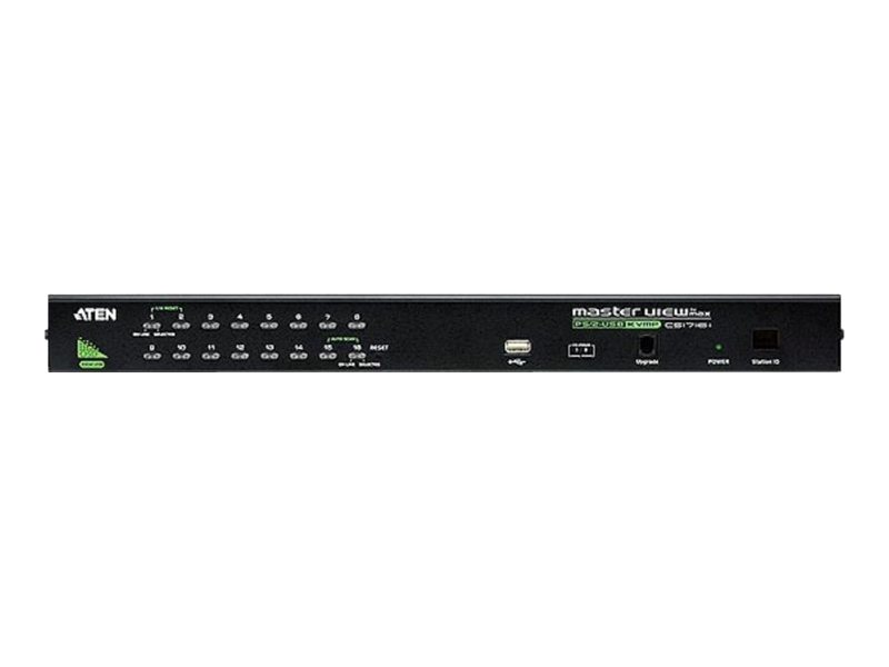 ATEN CS1716A - KVM-Switch - 16 x KVM port(s) - an Rack montierbar - Gleichstrom