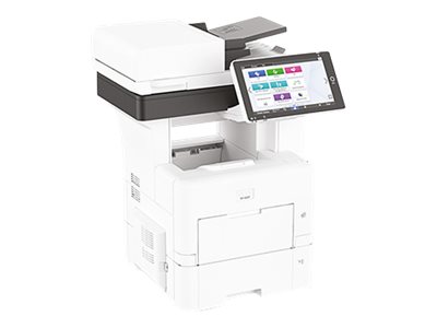 Ricoh IM 600F - Multifunktionsdrucker - s/w - Laser - A4 (210 x 297 mm) (Original) - A4 (Medien) - bis zu 60 Seiten/Min. (Kopieren) - bis zu 60 Seiten/Min. (Drucken) - 600 Blatt - 33.6 Kbps - USB 2.0, Gigabit LAN, Bluetooth, USB 2.0-Host, Wi-Fi(ac)