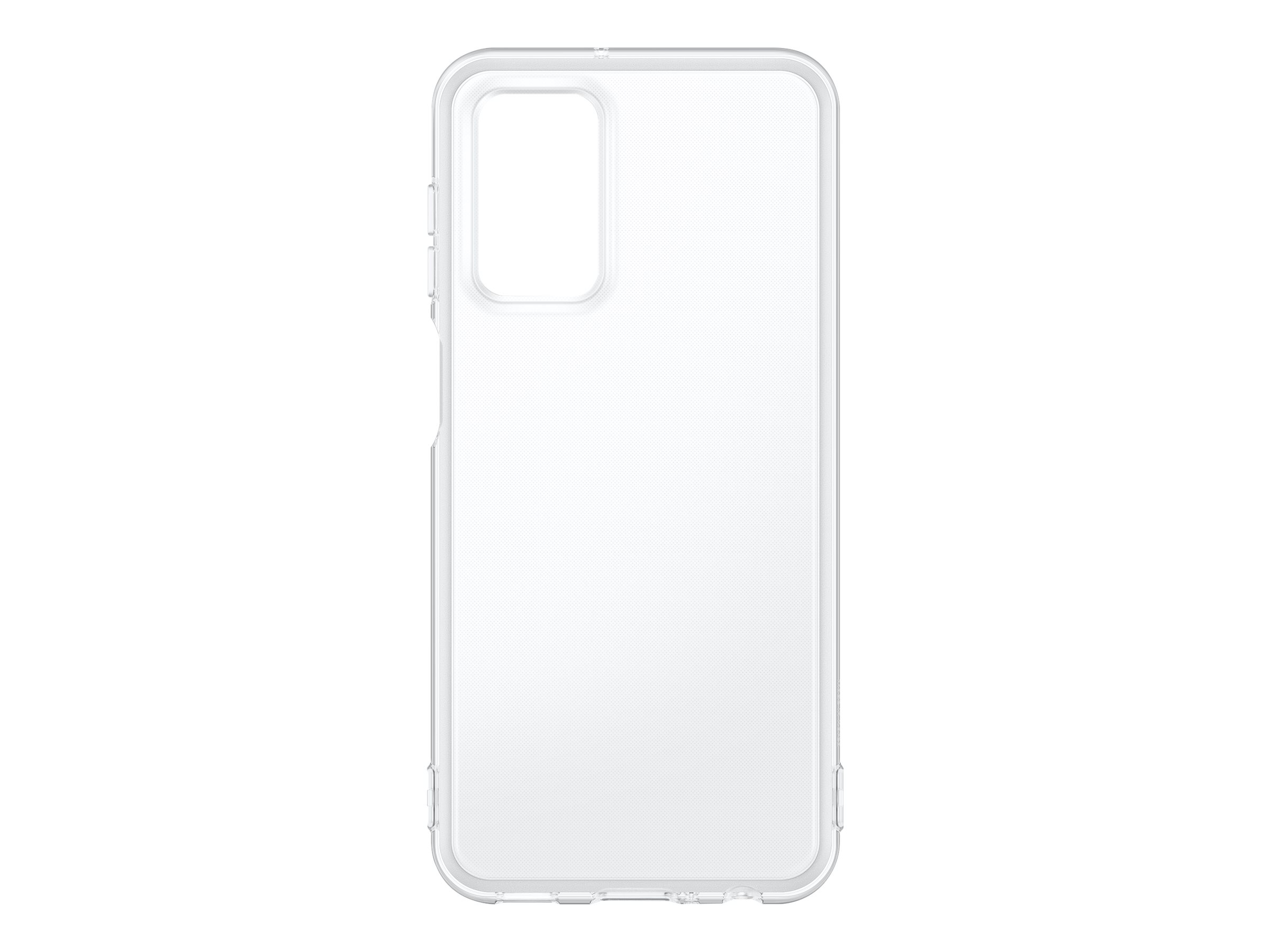 Samsung EF-QA235 - Hintere Abdeckung für Mobiltelefon - Thermoplastisches Polyurethan (TPU) - durchsichtig - für Galaxy A23, A23 5G