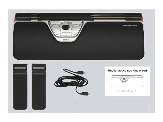 Contour RollerMouse Red Plus - zentrale Maus