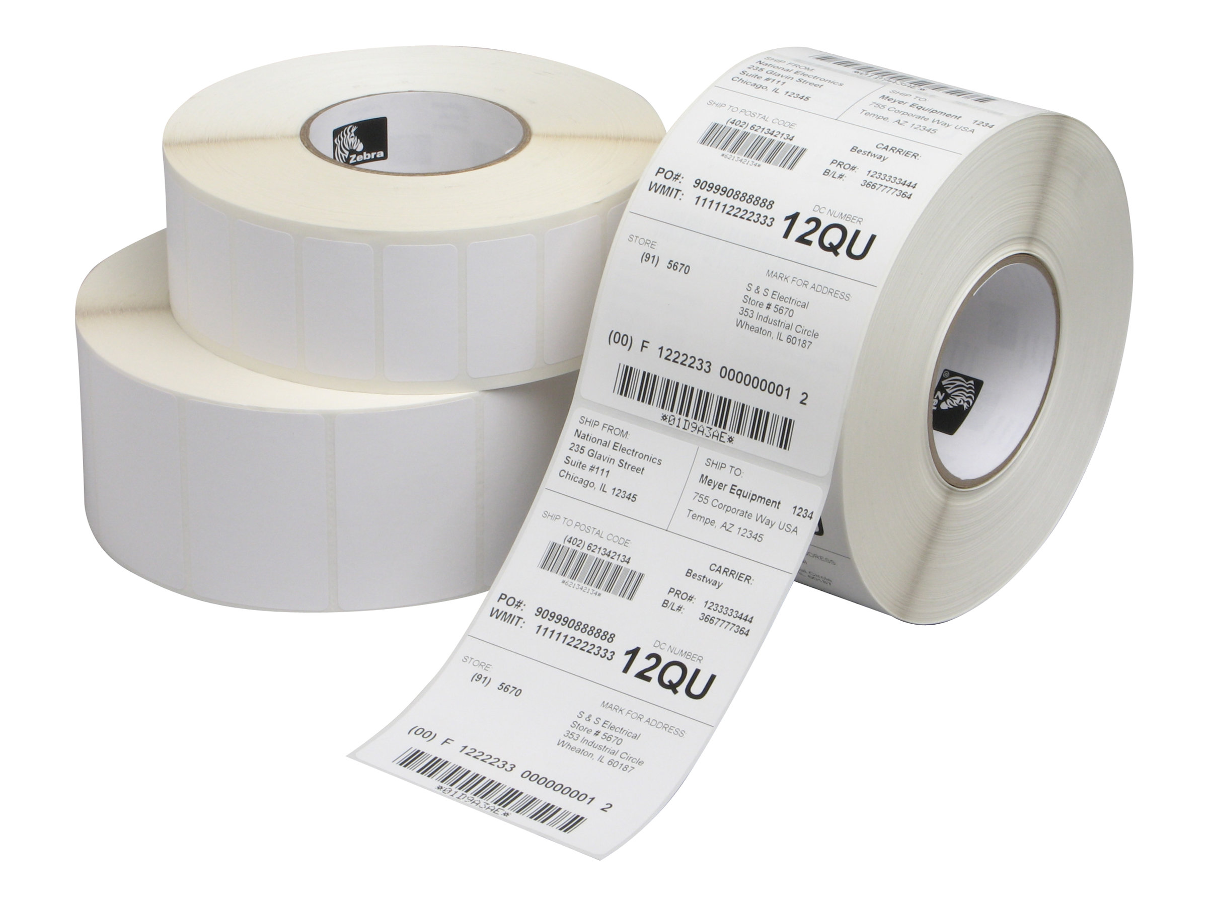 Zebra Z-Perform 1000T - Papier - matt - 62160 Etikett(en) - 25.4 x 31.8 mm