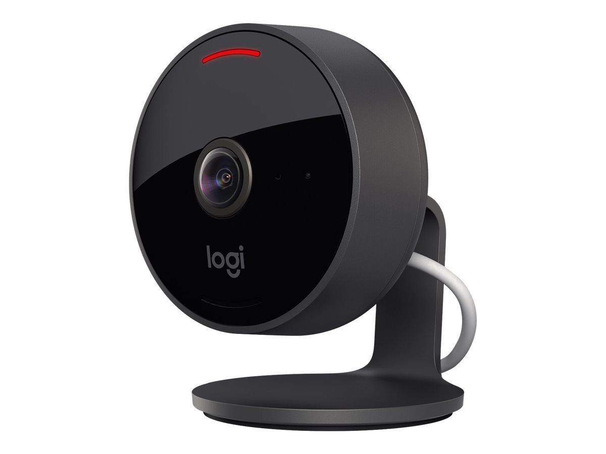 Logitech Circle View - Netzwerk-Überwachungskamera - Außenbereich, Innenbereich - wetterfest - Farbe (Tag&Nacht) - 1920 x 1080 - 1080p - Audio - drahtlos - Wi-Fi