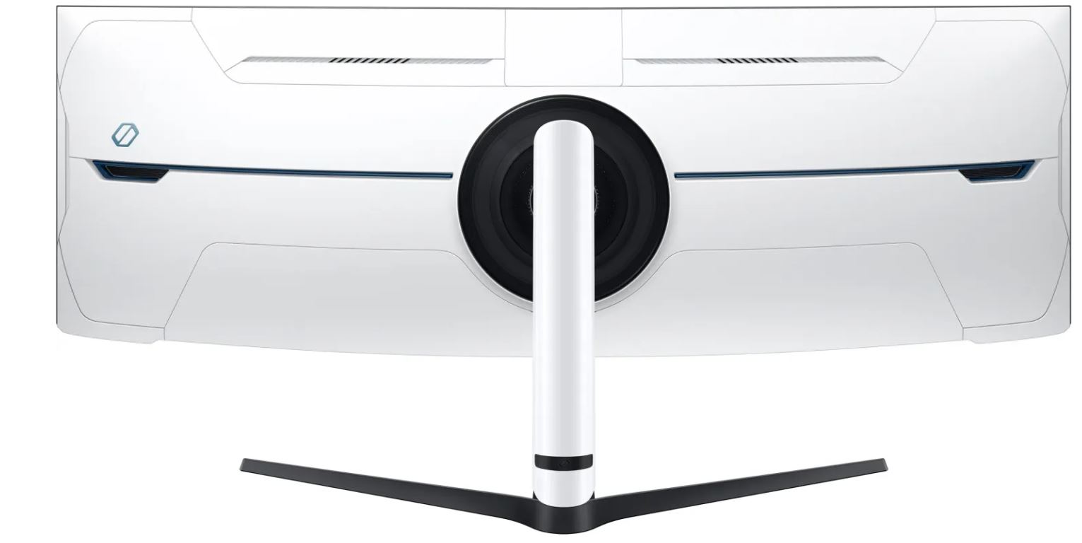 Samsung Odyssey Neo G9 S57CG952NU - G95NC Series - QLED-Monitor - Gaming - gebogen - 144 cm (57") - 7680 x 2160 Dual UHD @ 240 Hz - VA - 1000 cd/m² - 1000000:1 - DisplayHDR 1000 - 1 ms - 3xHDMI, DisplayPort - Schwarz, weiß