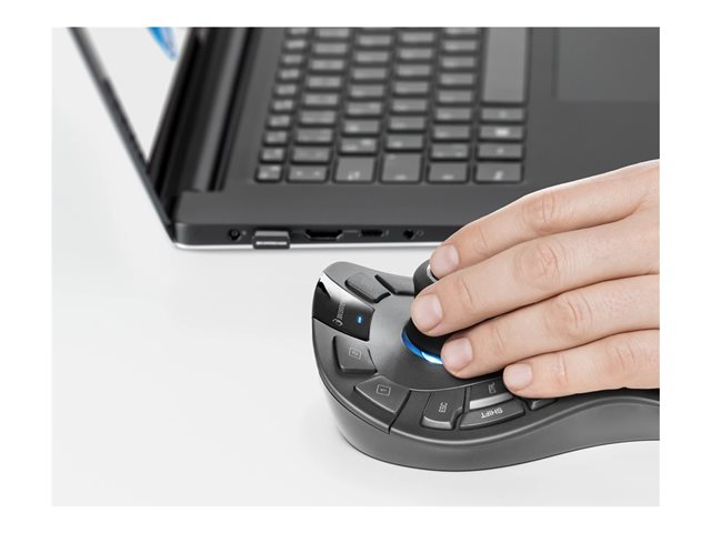 3Dconnexion SpaceMouse Pro Wireless - Bluetooth Edition - 3D-Maus - 2.4 GHz
Bluetooth
USB-C