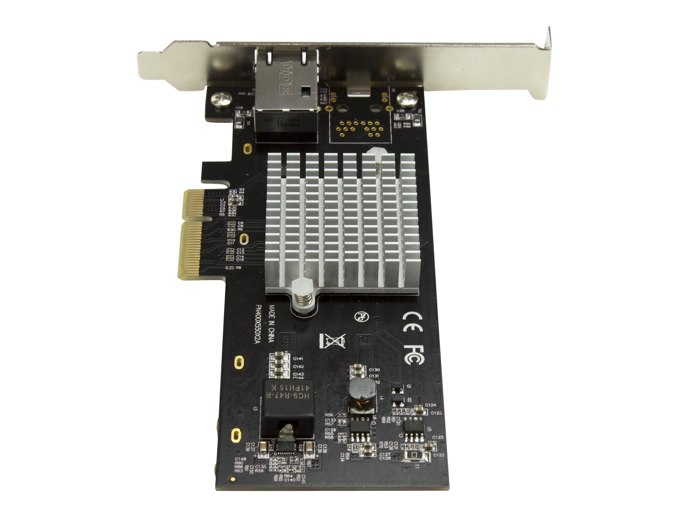 StarTech.com 1 Port 10G Ethernet PCI Express Netzwerkkarte - 10GbE NIC mit Intel X550-AT Chip - 10GBase-T / NBASE-T Compliant - Netzwerkadapter - PCIe 2.0 - 10Gb Ethernet x 1