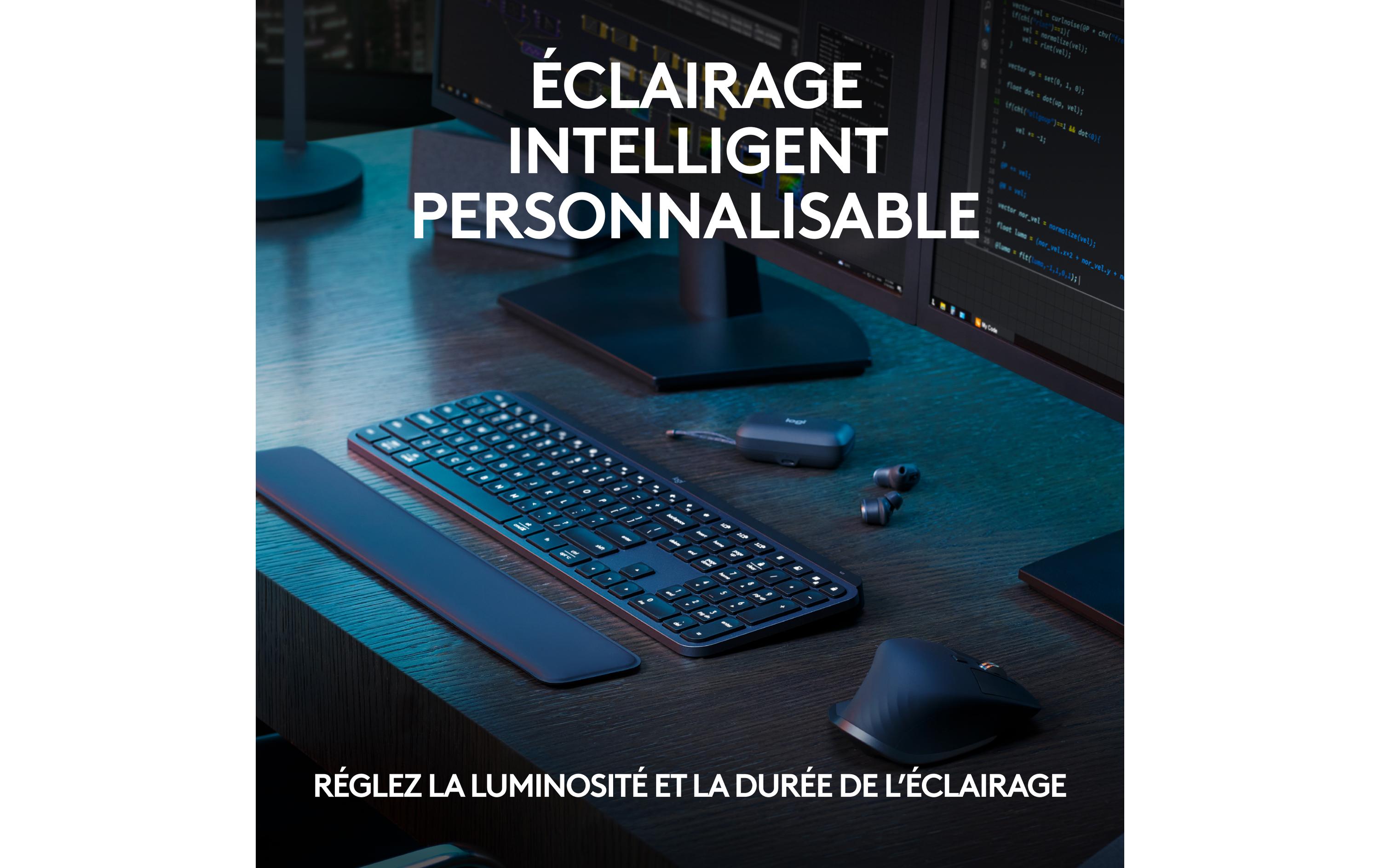 Logitech Tastatur MX Keys S CH-Layout