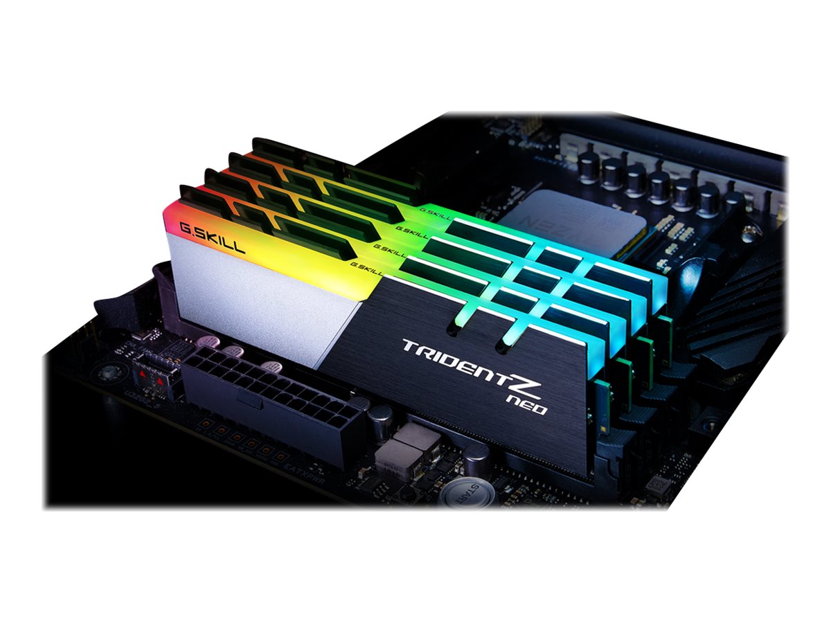 G.Skill TridentZ Neo Series - DDR4 - Kit - 16 GB: 2 x 8 GB - DIMM 288-PIN - 3200 MHz / PC4-25600 - ungepuffert