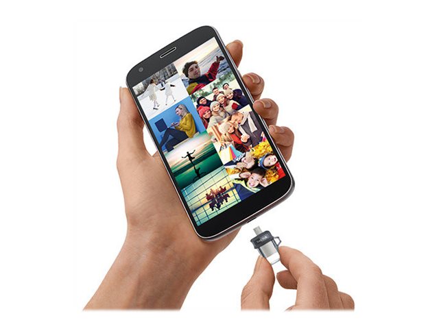 SanDisk Ultra Dual - USB-Flash-Laufwerk - 128 GB