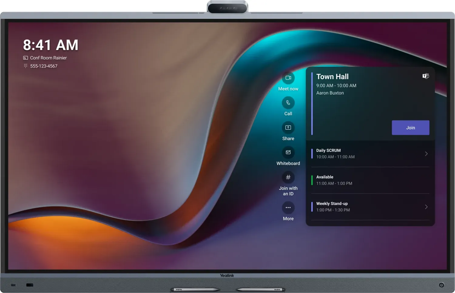 Yealink MSFT - MeetingBoard86 Pro-A023 x 50 MP Kameras / 16 Mikrofone / Android 13 (1203671)