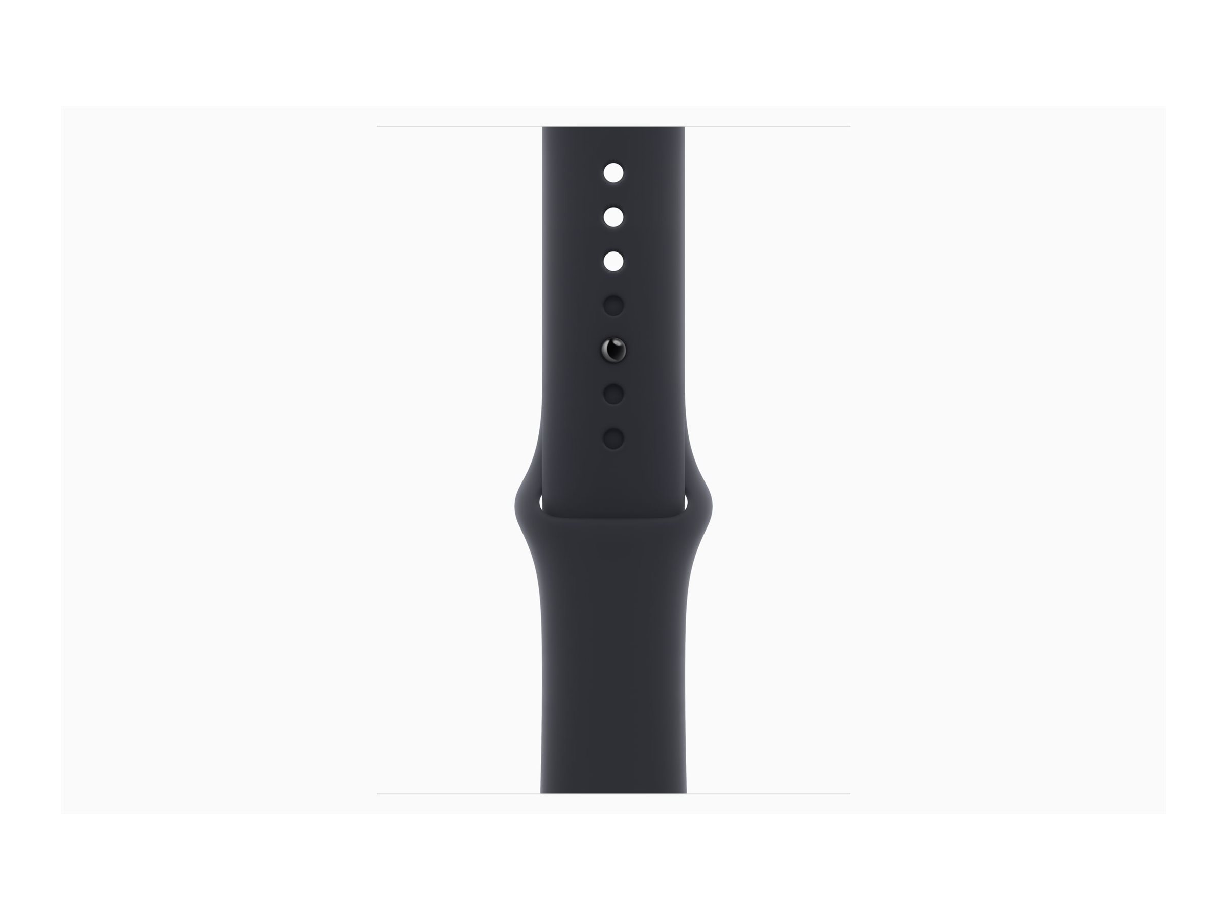 Apple Watch Series 9 (GPS + Cellular) - Midnight Aluminium - intelligente Uhr mit Sportband - Midnight - 64 GB