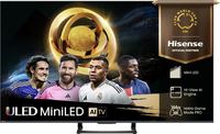 Hisense 65U7Q 65" UHD Mini LED Smart TV Fernseher[Energieklasse E] - LCD-TV - 165,1 cm - 500 cd/m² - UHD (3840x2160) - DVB-C - DVB-S2 - DVB-T2 - HDMI - 144 Hz - Energieeff.klasse: EECL_E__