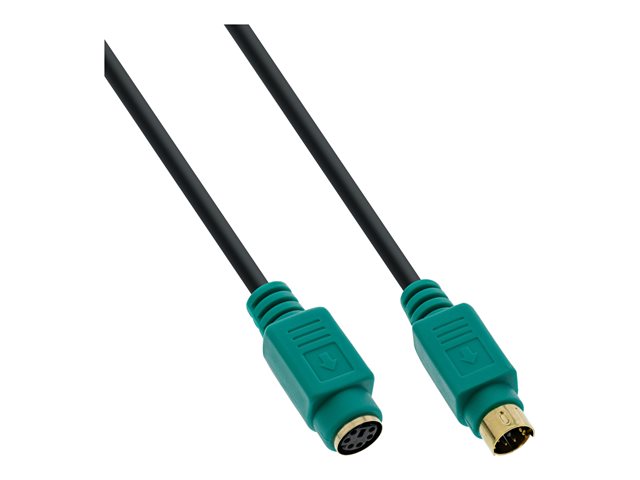 InLine - Tastatur-/Mausverlängerungskabel - PS/2 (W) zu PS/2 (M) - 3 m - Schwarz