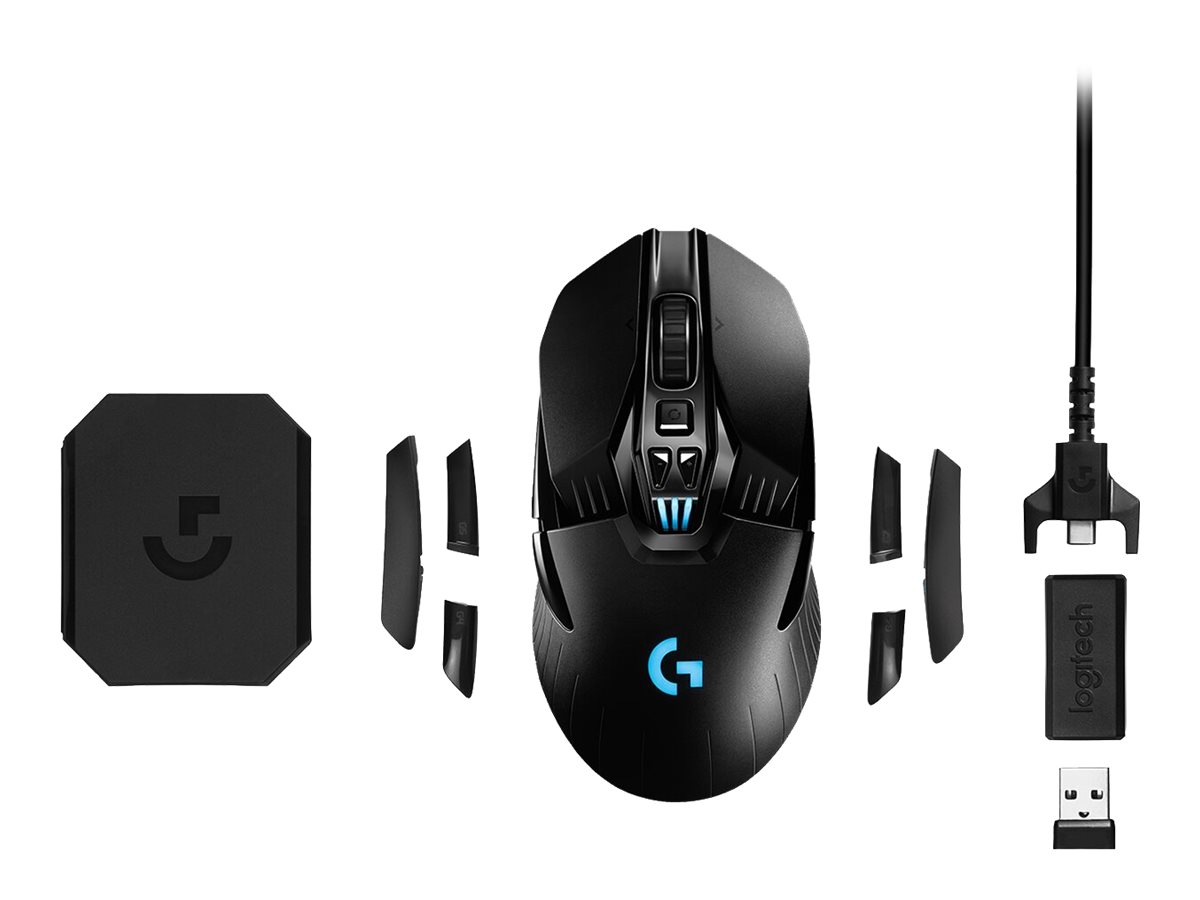 Logitech Wireless Gaming Mouse G903 LIGHTSPEED with HERO 16K sensor - Maus - USB
2.4 GHz