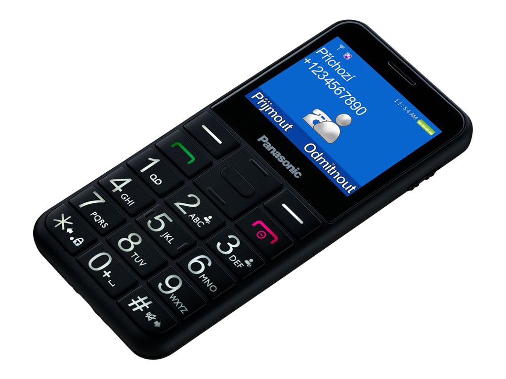 Panasonic KX-TU155 - Schwarz - Feature Phone - GSM
