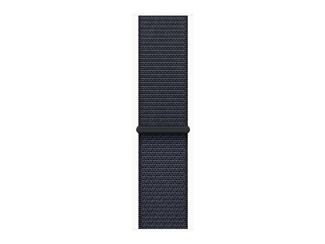 Apple Watch Series 10 GPS + Cellular 46mm Jet Black Aluminium Case mit Ink Sport Band (MWY53QF/A)