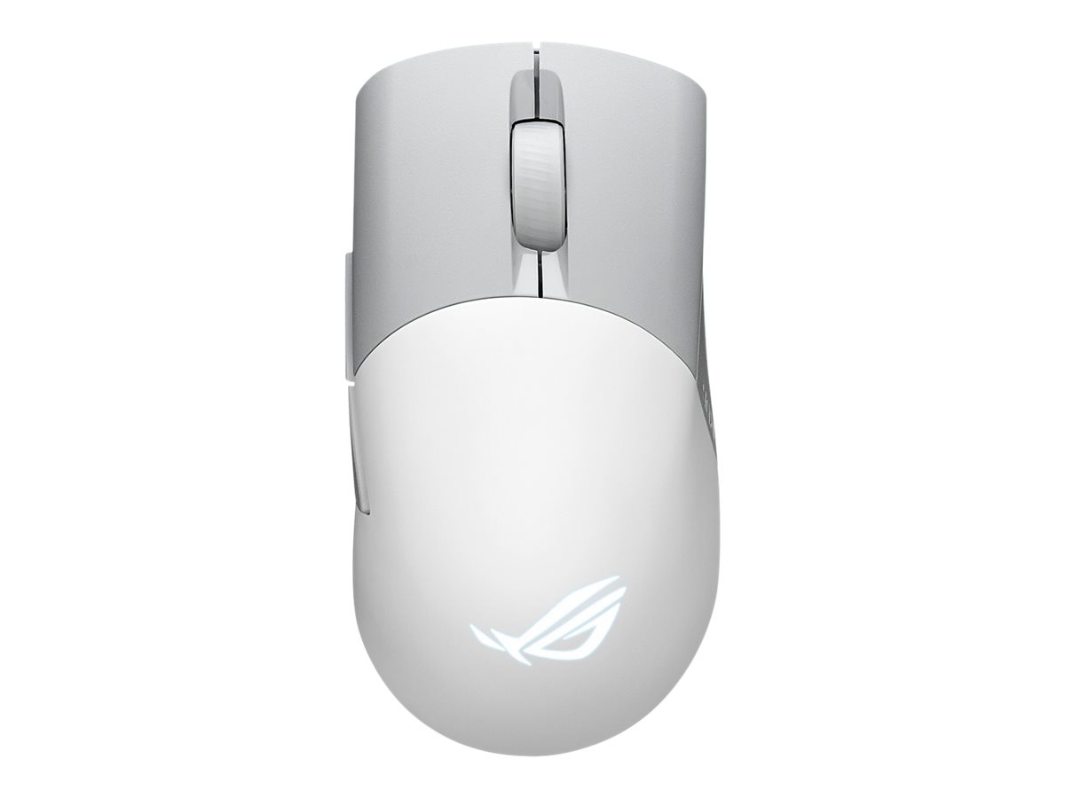 ASUS ROG Keris Wireless AimPoint - Maus - 2.4 GHz
USB 2.0
Bluetooth 5.1 LE - Mondlichtweiß