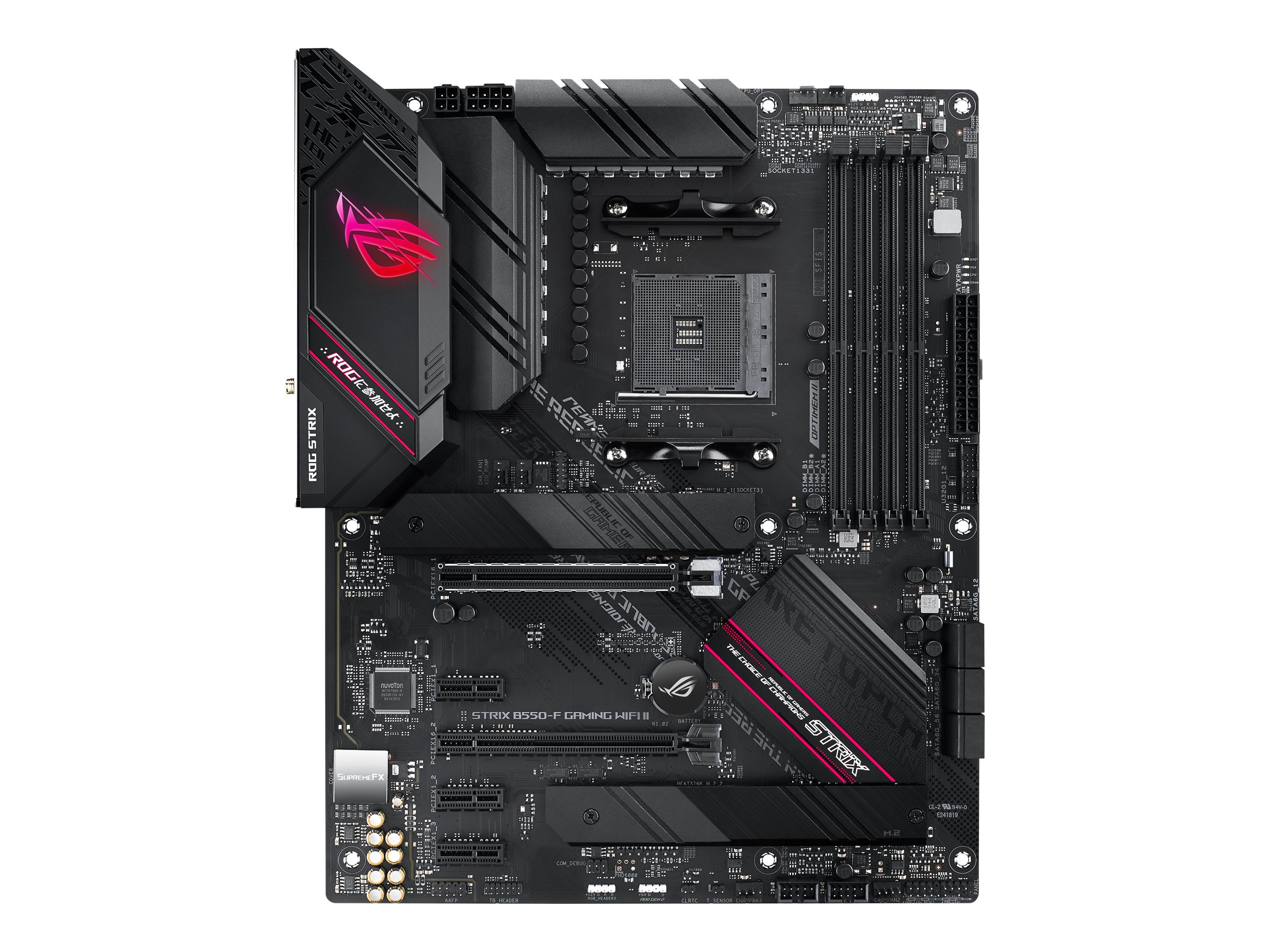 ASUS ROG STRIX B550-F GAMING WIFI II - Motherboard - ATX - Socket AM4 - AMD B550