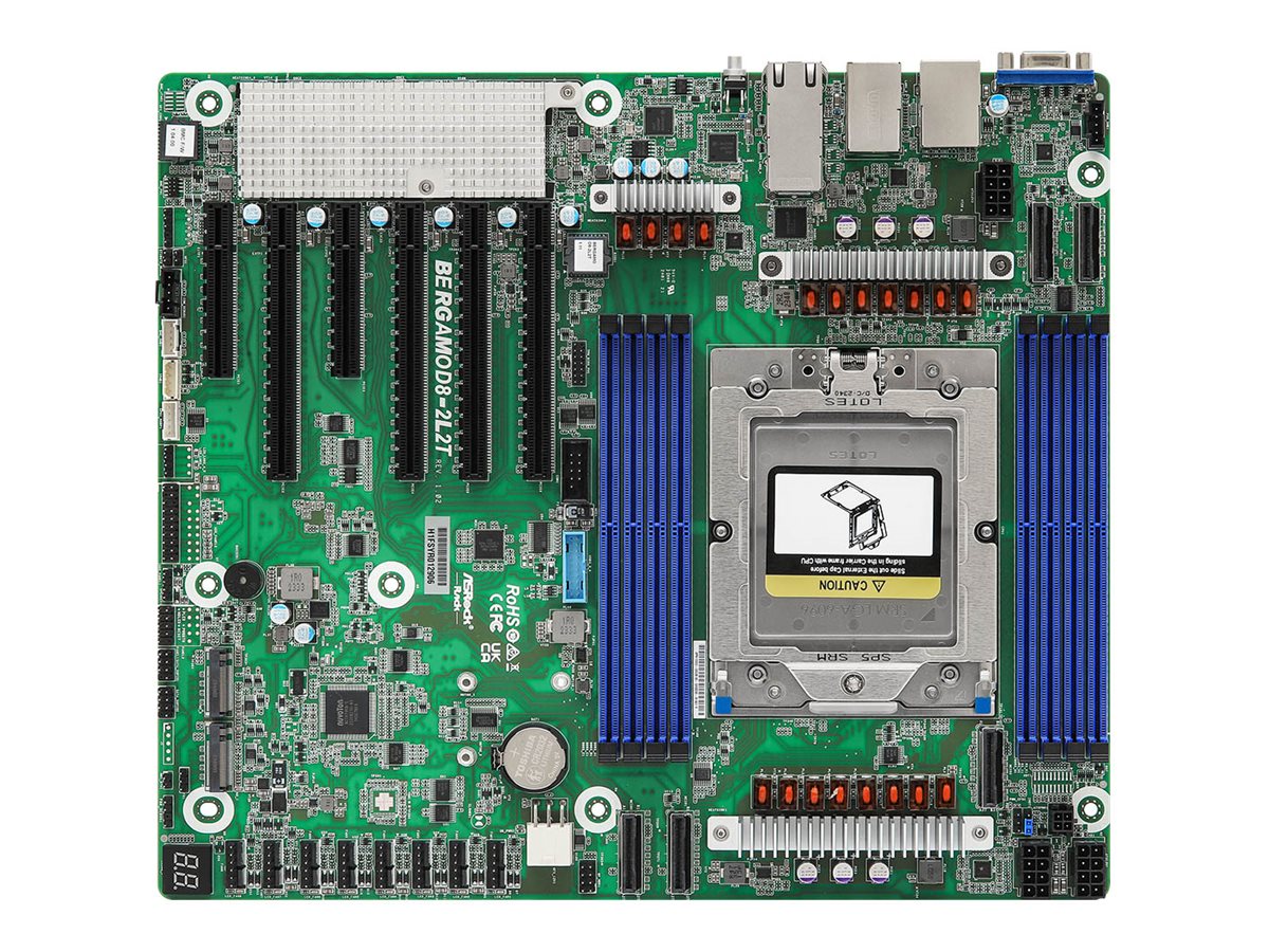 ASRock Rack BERGAMOD8-2L2T - Motherboard - SSI CEB - LGA6096 Socket