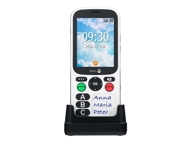 DORO 780X IUP - Schwarz
weiß - 4G Feature Phone - 4 GB - GSM