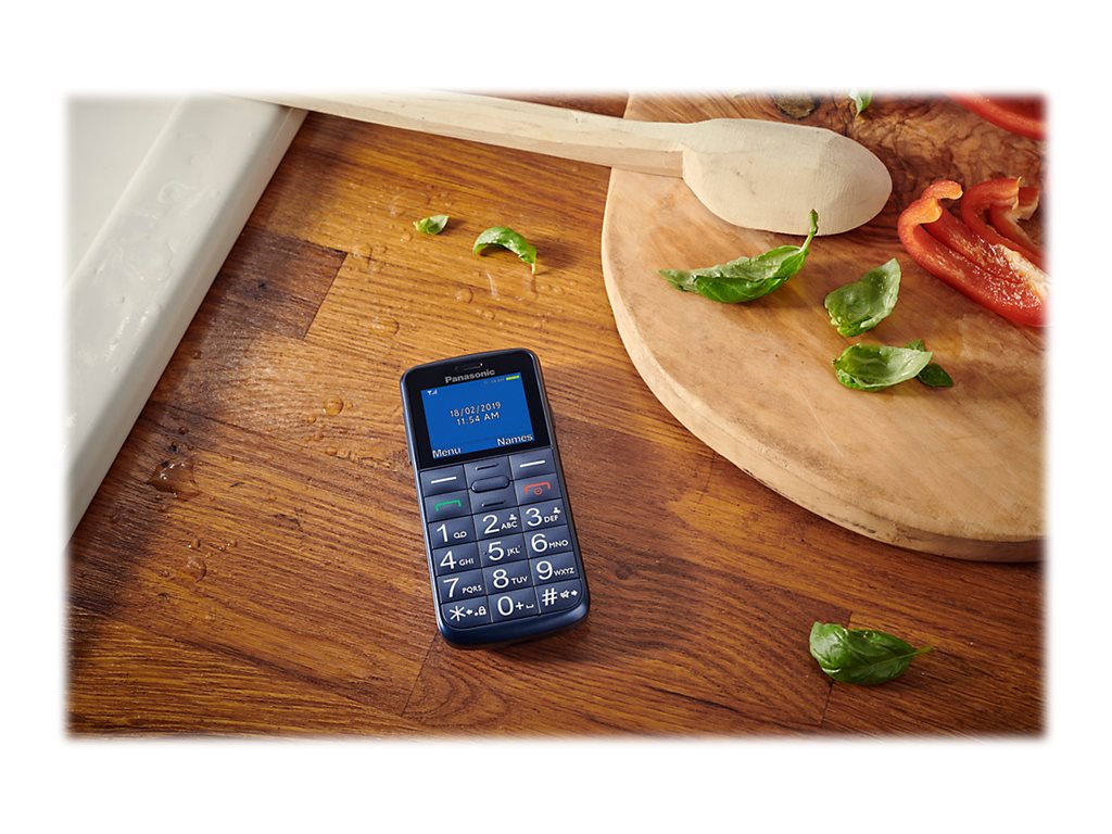 Panasonic KX-TU110 - Blau - Feature Phone - GSM