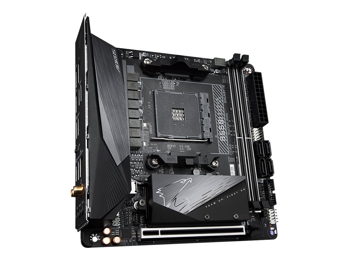 Gigabyte B550I AORUS PRO AX - 1.0 - Motherboard - Mini-ITX - Socket AM4 - AMD B550