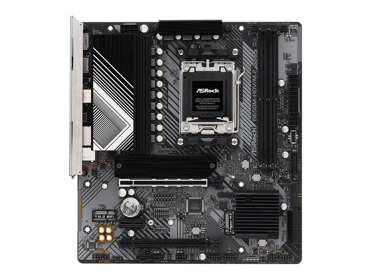 ASRock B650M-HDV/M.2 - Motherboard - micro ATX - Socket AM5 - AMD B650