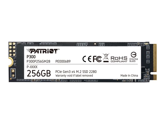 Patriot P300 - SSD - 256 GB - PCIe 3.0 x4 (NVMe)